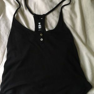 PacSun flowy black tank